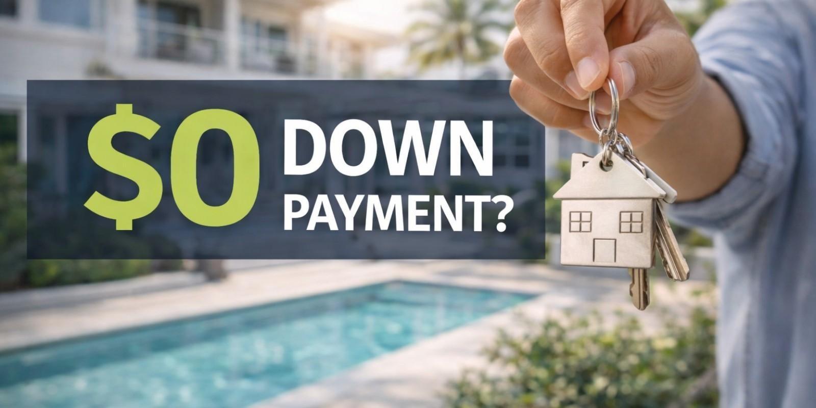 Comprar casa en Miami con $0 Downpayment?
