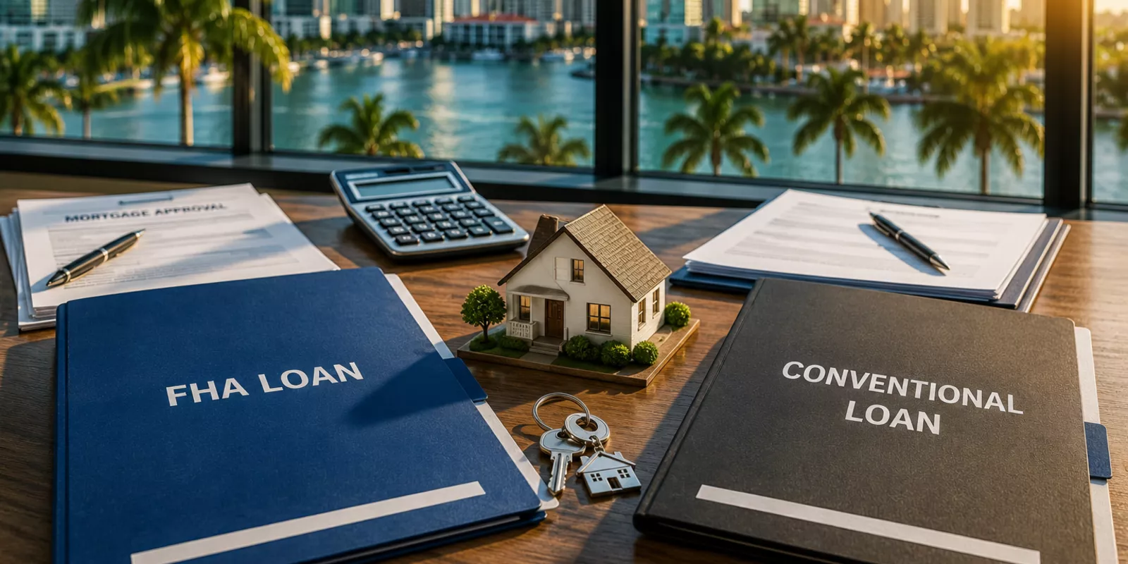 Préstamos FHA vs Convencionales en Miami: ¿Cuál préstamo te conviene realmente en Miami?